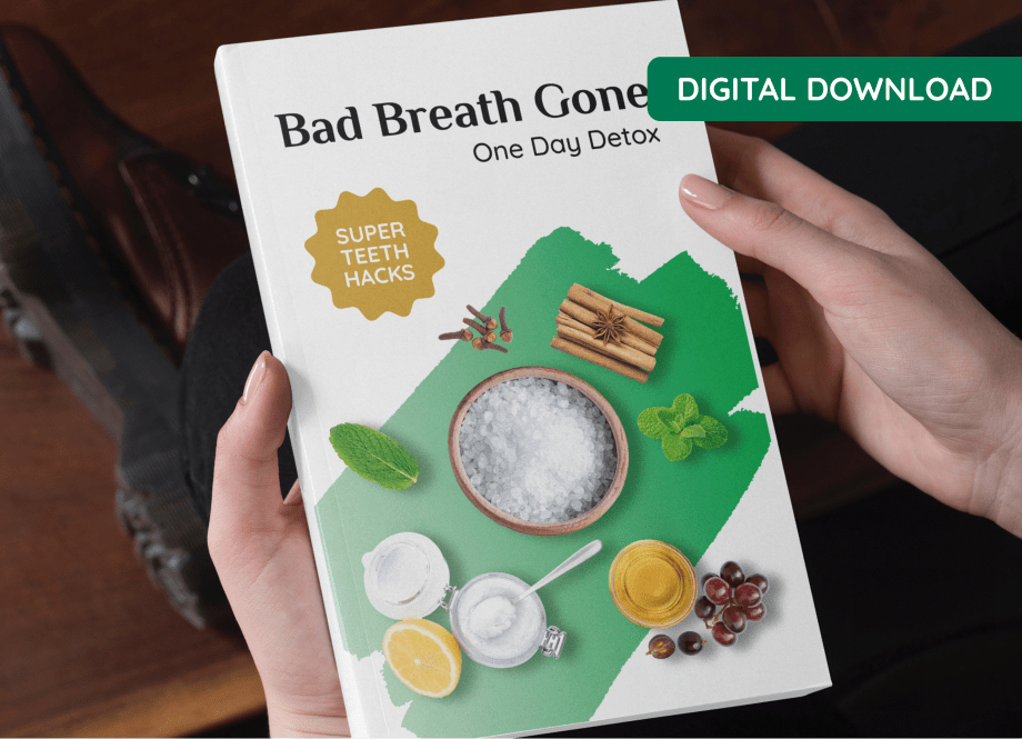 Bonus #1: Bad Breath Gone – One Day Detox (RRP $55)