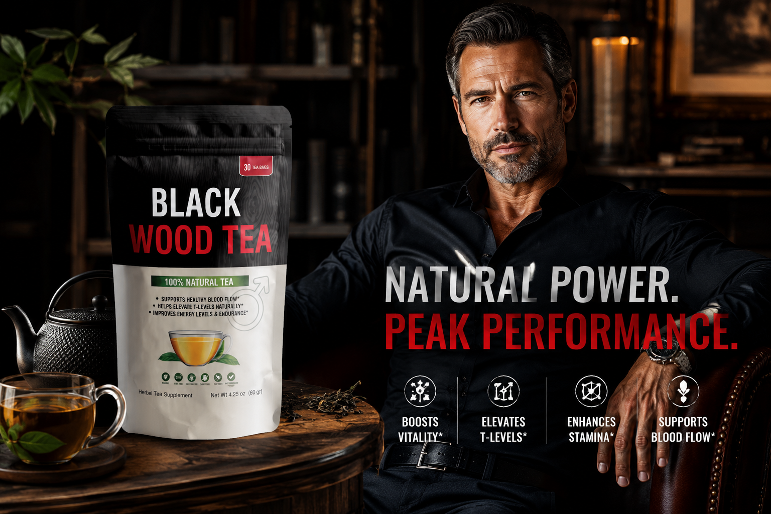 Black Wood Tea Review: Ingredients, Benefits, Price & Real User Insights